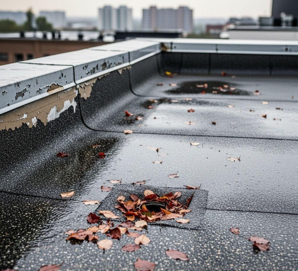 Daklekkage In De Herfst Enschede