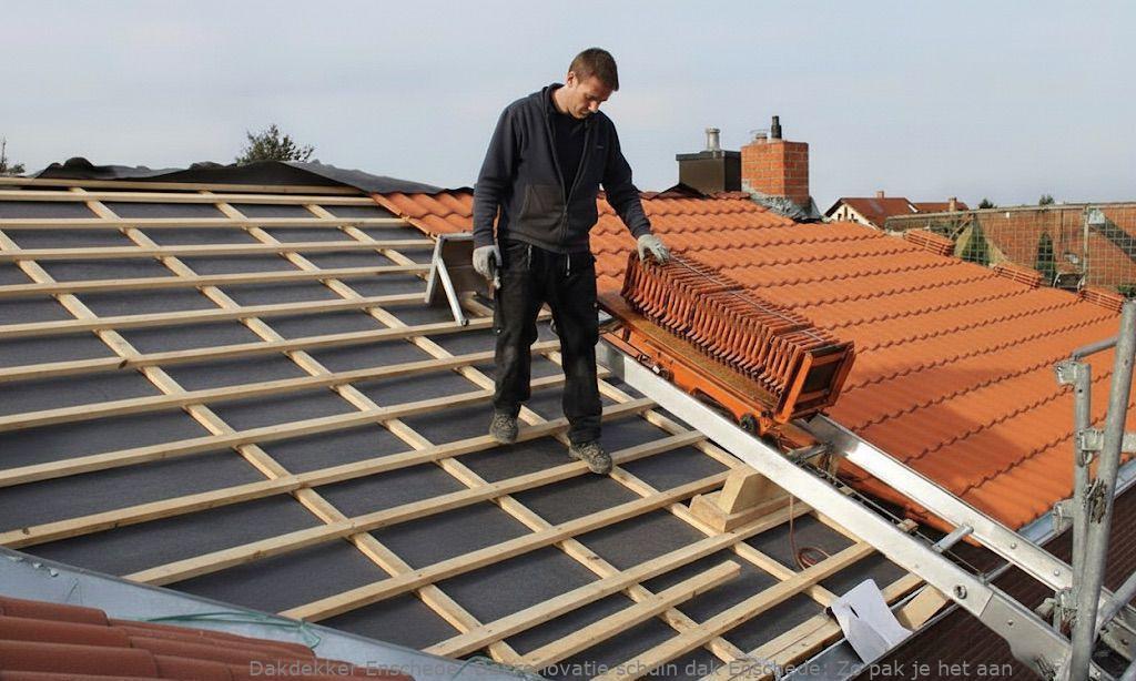 Dakrenovatie schuin dak Enschede: Zo pak je het aan