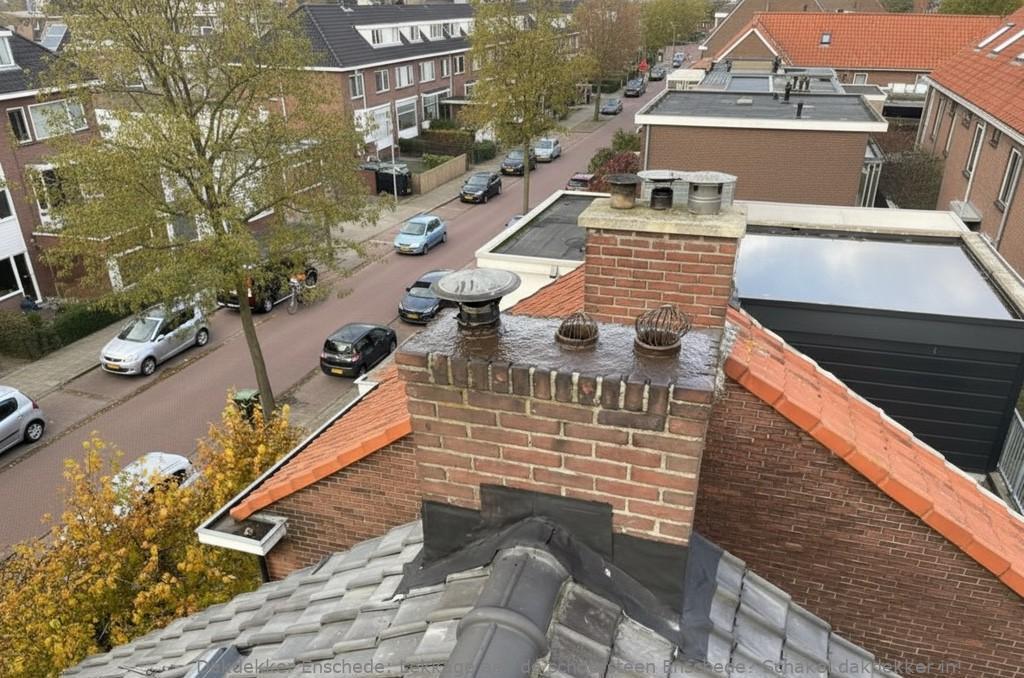 Lekkage Aan De Schoorsteen Enschede