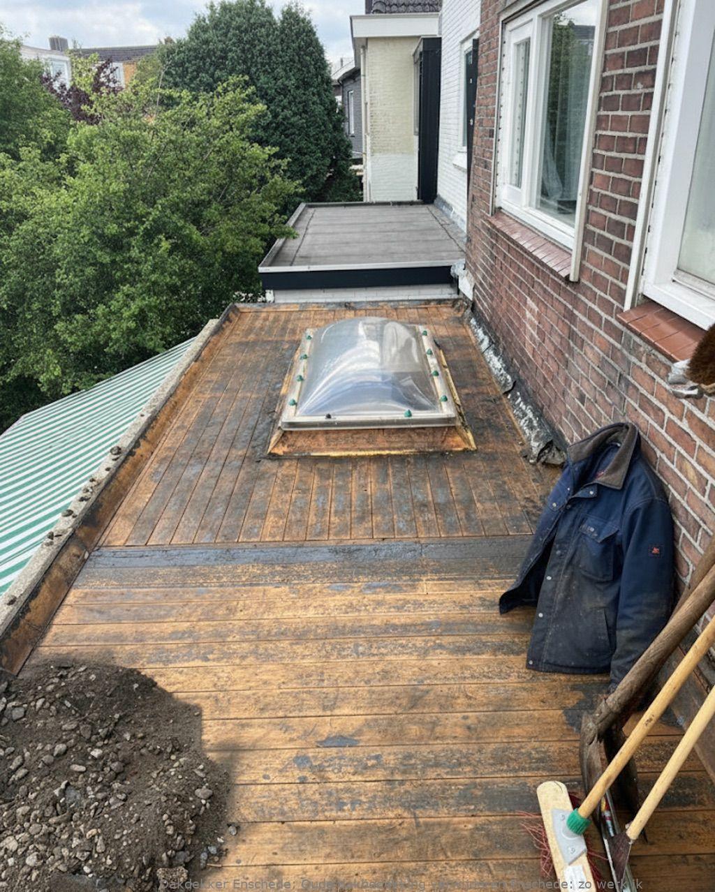 Oude Dakbedekking Verwijderen Enschede