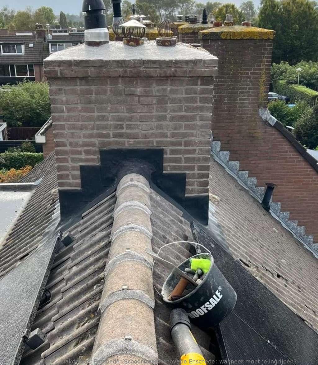 Schoorsteen renovatie Enschede: wanneer moet je ingrijpen?